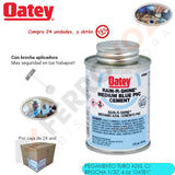 PEGAMENTO TUBO AZUL C/BROCHA 1/32 GALON  4 oz "OATEY"