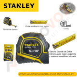 WINCHA IMPACTO 5 MT. X 19 MM. USO RUDO "STANLEY"