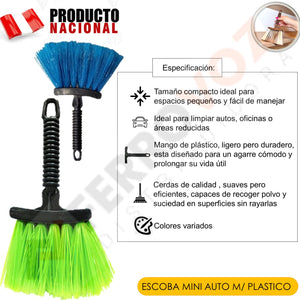 ESCOBA MINI AUTO M/ PLASTICO