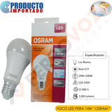 FOCO LED PERA 14W " OSRAM "