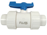 LLAVE PASO UNIVERSAL 1/2" C/ ROSCA "FLUSS"