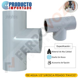 TEE AGUA 1/2" S/ROSCA PESADO "PAVCO"