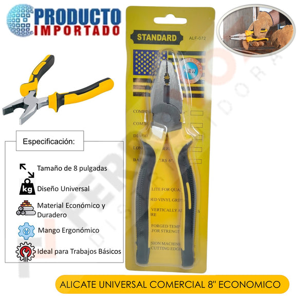 ALICATE UNIVERSAL COMERCIAL 8