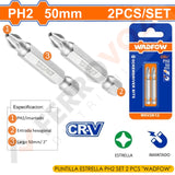 PUNTILLA ESTRELLA PH2  SET 2 PCS  "WADFOW"