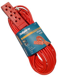 EXTENSION ELECTRICA NARANJA 10M FULGURE