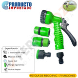 PISTOLA DE RIEGO PVC - 7 FUNCIONES