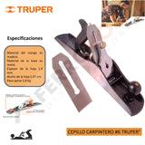 CEPILLO CARPINTERO #6 "TRUPER"