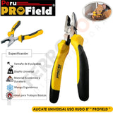 ALICATE UNIVERSAL USO RUDO  8" " PROFIELD "