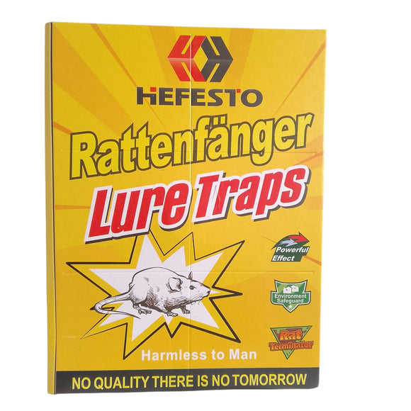 TRAMPA PEGA RATA LIBRO AMARILLO 