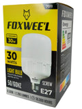 FOCO LED BOTELLA BLANCA 30W  "FOXWEE´L"