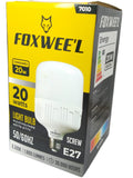 FOCO LED BOTELLA BLANCA 20W  "FOXWEE´L"