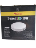 PANEL LED VISIBLE 18W REDONDO AMBAR