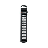JUEGO DE 10 DADOS CUADRO 1/4' MM, TRUPER
