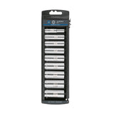 JUEGO DE 9 DADOS LARGOS CUADRO 3/8' MM, TRUPER