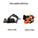 JGO DE SOPORTE Y PORTACUCHILLAS P/ CEPEL-3-1/4N Y 3-1/4A3