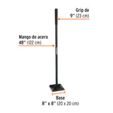 PISÓN 8' X 8' CON MANGO DE ACERO DE 48', TRUPER