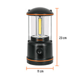 LINTERNA DE LED PARA CAMPAMENTO, TIPO FAROL, DE PILAS 3 D