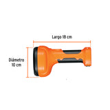 LINTERNA PLÁSTICA 1 LED 150 LM RECARGABLE, TRUPER