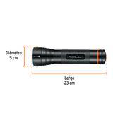 LINTERNA DE ALUMINIO LED CREE 500 LM CON 2 PILAS D, TRUPER