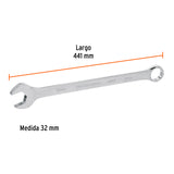 LLAVE COMBINADA EXTRALARGA 32 MM X 441 MM DE LARGO, EXPERT