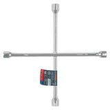 LLAVE DE CRUZ 16' PULIDA Y CROMADA, TRUPER