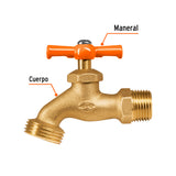 LLAVE DE NARIZ PARA JARDÍN, 1/2", A GRANEL, TRUPER
