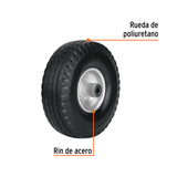 RUEDA IMPONCHABLE 10' PARA EJE LATERAL, TRUPER