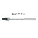 MANGO ARTICULADO DE 7-1/2' X 13 MM PARA DADOS CUADRO 3/8'