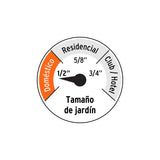 MANGUERA 1/2'REFORZADA 3 CAPAS 20 M CONEXIONES PLÁSTICAS