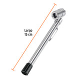 CALIBRADOR DE PRESIÓN 120 PSI CABEZA DOBLE, TRUPER