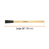 MANGO DE MADERA 36' PARA ZAPAPICOS Y TALACHOS DE 4 A 7 LB