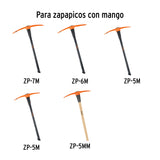 MANGO PARA ZAPAPICOS Y TALACHOS DE 5 Y 7 LB, DE 36', TRUPER
