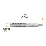 MACHUELO SEMICÓNICO 7/32' X 24 CUERDA GRUESA, TRUPER