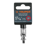 NUDO UNIVERSAL PARA DADOS CON CUADRO DE 1/4', TRUPER