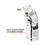 NUDO UNIVERSAL PARA DADOS CON CUADRO DE 3/8', TRUPER