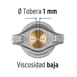 PISTOLA P/PINTAR GRAVEDAD LVMP VASO ALUMINIO, 1 MM, TRUPER