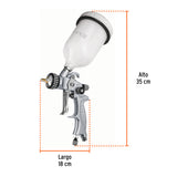 PISTOLA P/PINTAR GRAVEDAD LVMP VASO PLÁSTICO, 1.4 MM, EXPERT