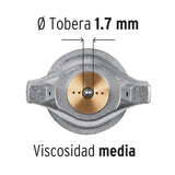 PISTOLA P/PINTAR GRAVEDAD LVMP VASO ALUMINIO, 1.7 MM, TRUPER
