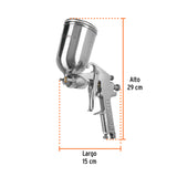 PISTOLA P/PINTAR GRAVEDAD LVMP VASO ALUMINIO, 2 MM, TRUPER