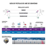 PISTOLA P/PINTAR GRAVEDAD HVLP VASO PLÁSTICO, 1.7 MM, TRUPER