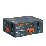 POLIPASTO INDUSTRIAL DE CADENA, 3 TONELADAS, TRUPER