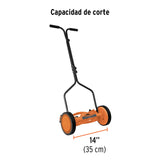 PODADORA MANUAL, 14' DE CORTE, TRUPER