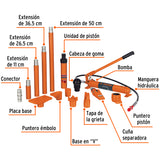 PORTO POWER HIDRÁULICO DE 10 TON, TRUPER