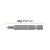 ESTUCHE CON 5 PUNTAS DE CRUZ PH1 LARGO 2', TRUPER EXPERT