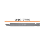 ESTUCHE CON 5 PUNTAS DE CRUZ PH0 LARGO 3', TRUPER EXPERT