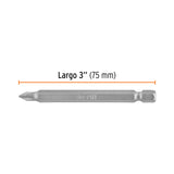 ESTUCHE CON 5 PUNTAS DE CRUZ PH1 LARGO 3', TRUPER EXPERT