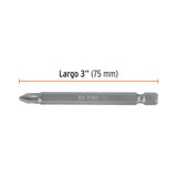 ESTUCHE CON 5 PUNTAS DE CRUZ PH2 LARGO 3', TRUPER EXPERT