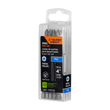 ESTUCHE CON 5 PUNTAS DE CRUZ PH2 LARGO 4', TRUPER EXPERT