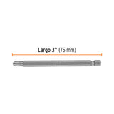 ESTUCHE CON 5 PUNTAS DE CRUZ PH3 LARGO 4', TRUPER EXPERT