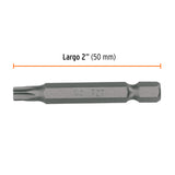 ESTUCHE CON 5 PUNTAS TORX T27 CON SEGURO LARGO 2', EXPERT